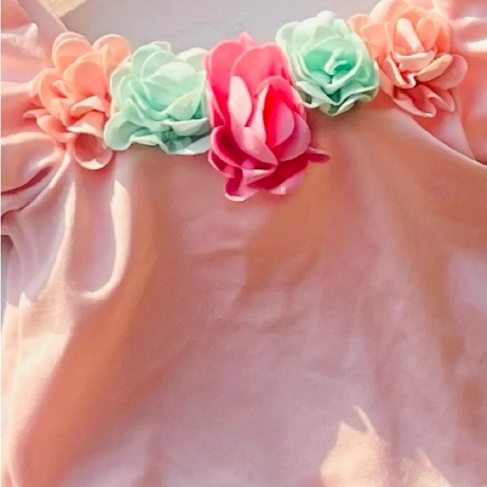Janie and Jack rosette puff